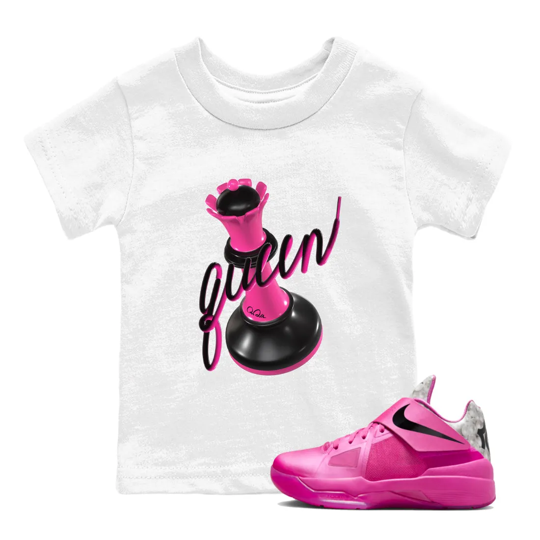 Tees Queen SNRT High-standard Winter savings Sneaker Kids Aunt 4 - KD 3D Pearl