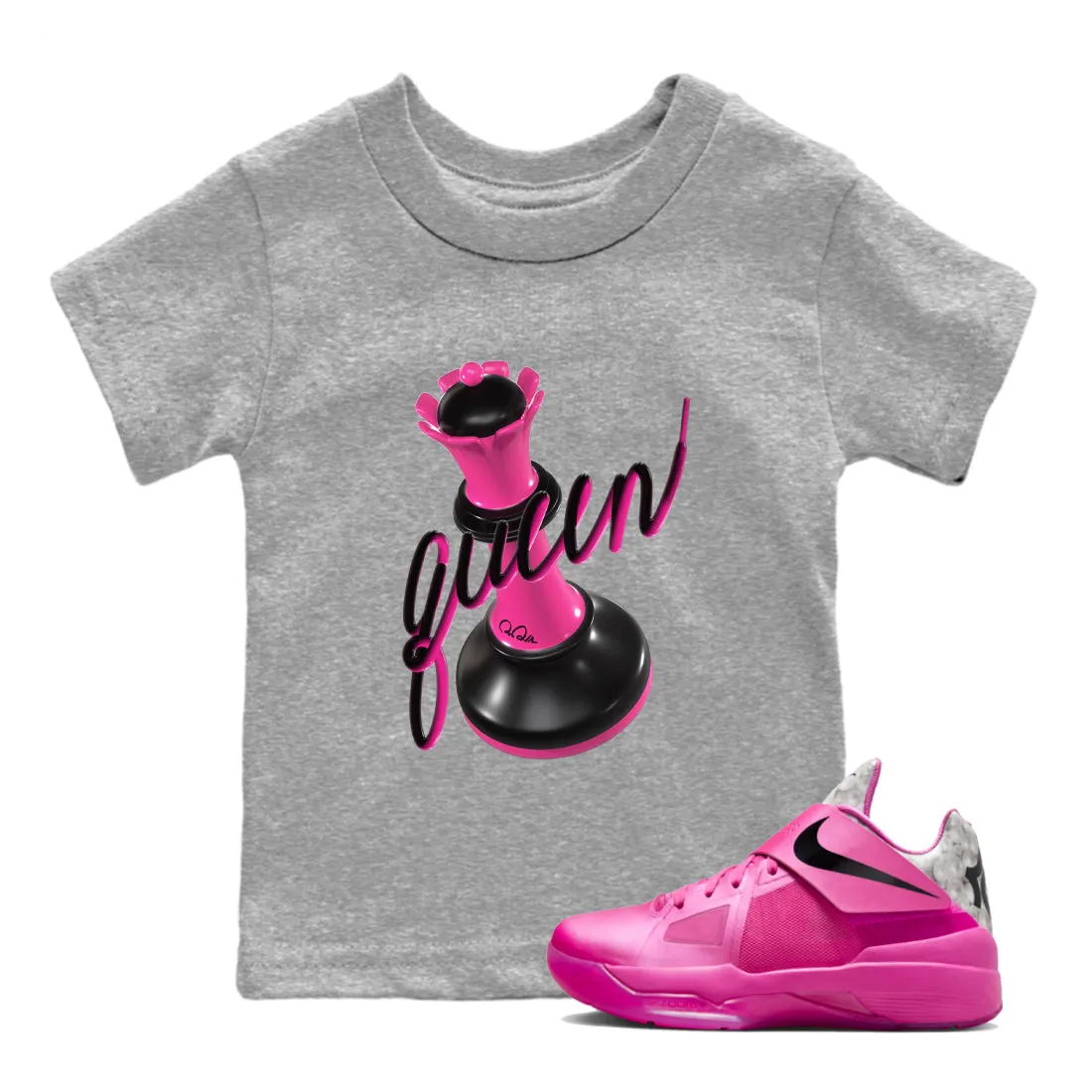 Tees Queen SNRT High-standard Winter savings Sneaker Kids Aunt 4 - KD 3D Pearl