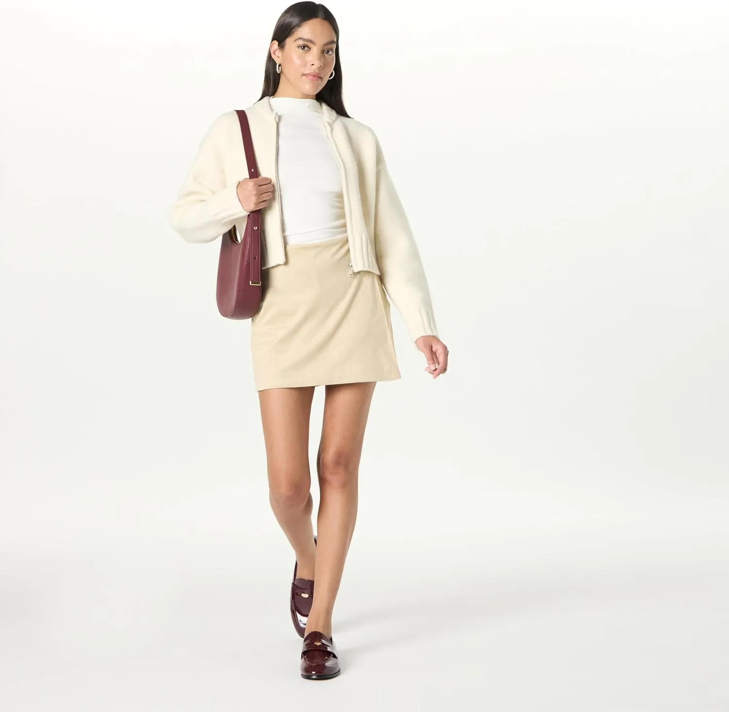 The Drop Women's Kamila A-line Mini Skort