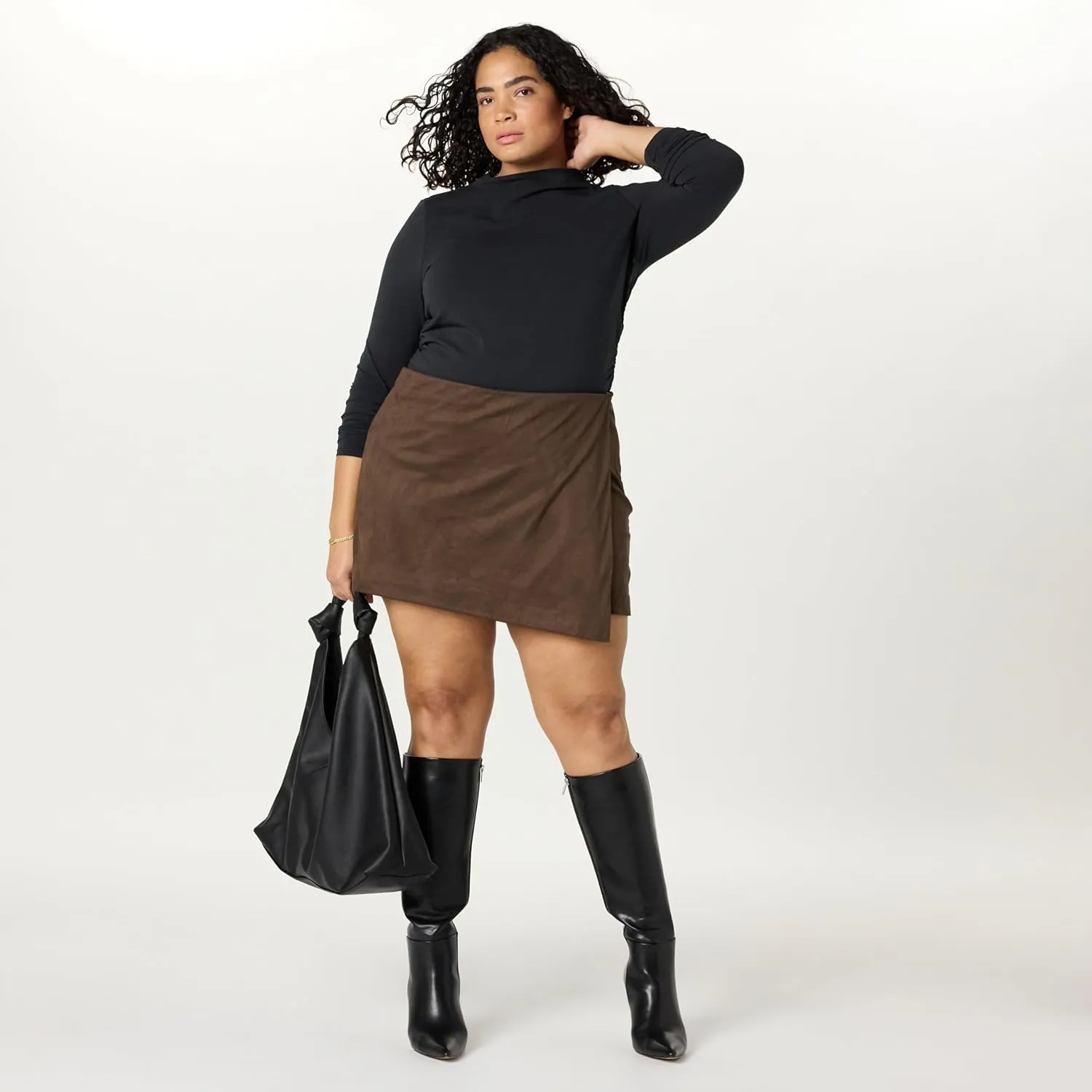 The Drop Women's Kamila A-line Mini Skort