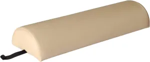Therapist's Choice 9"x26"x4.5” Large Half Round Semi-Round Massage Table Bolster (Beige)