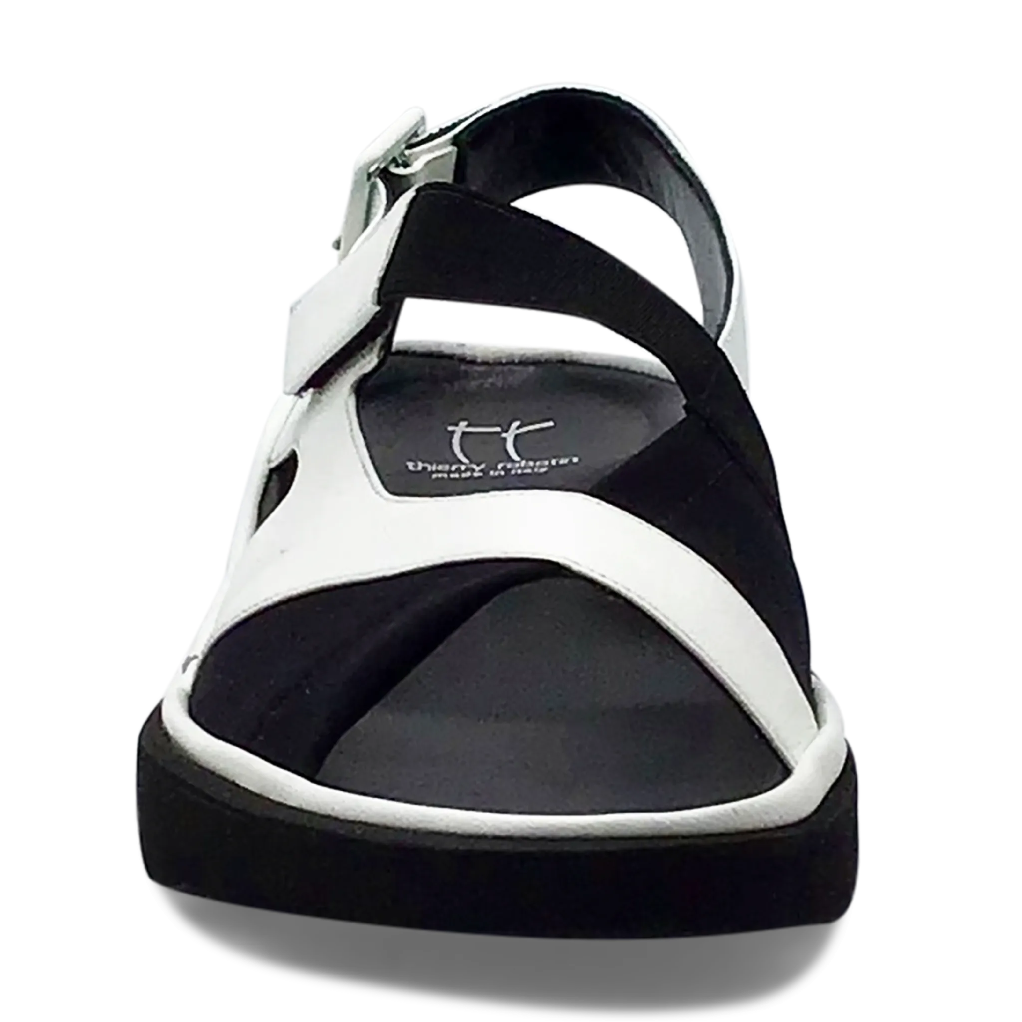 Thierry Rabotin Women's Wilton 1326 White Leather Combo