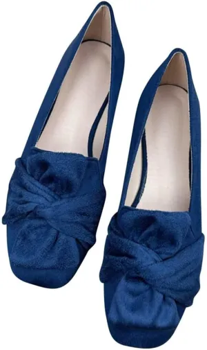 TN TANGNEST Womens Dress Flats Fashion Soft Pointed Toe Bowknot Slip On Flat Shoes