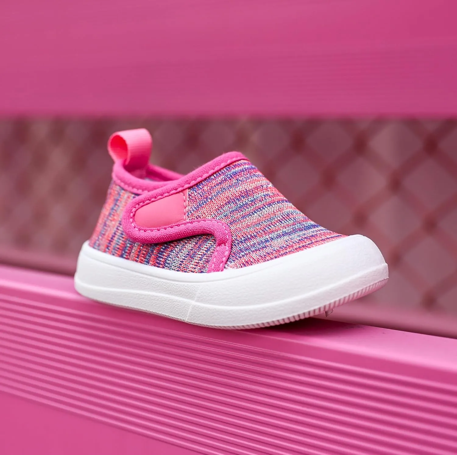 Toandon Baby Toddler Lightweight Flexible Straps Sneakers for 1-7 Yrs
