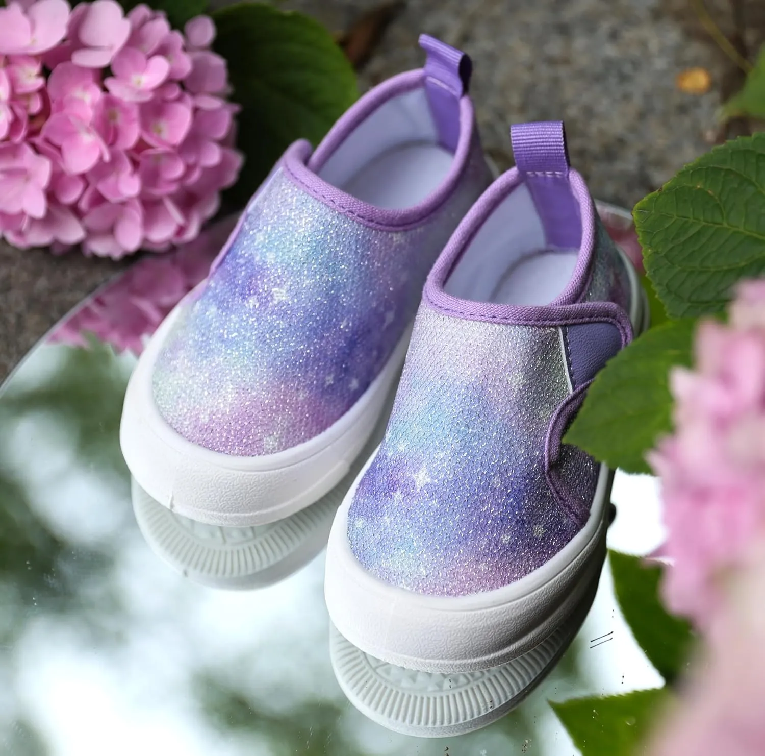 Toandon Baby Toddler Lightweight Flexible Straps Sneakers for 1-7 Yrs
