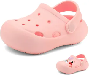 Toddler Classic Clogs Skin-Friendly Comfy Lightweight 丨Boys Girls Slip On Water Shoes