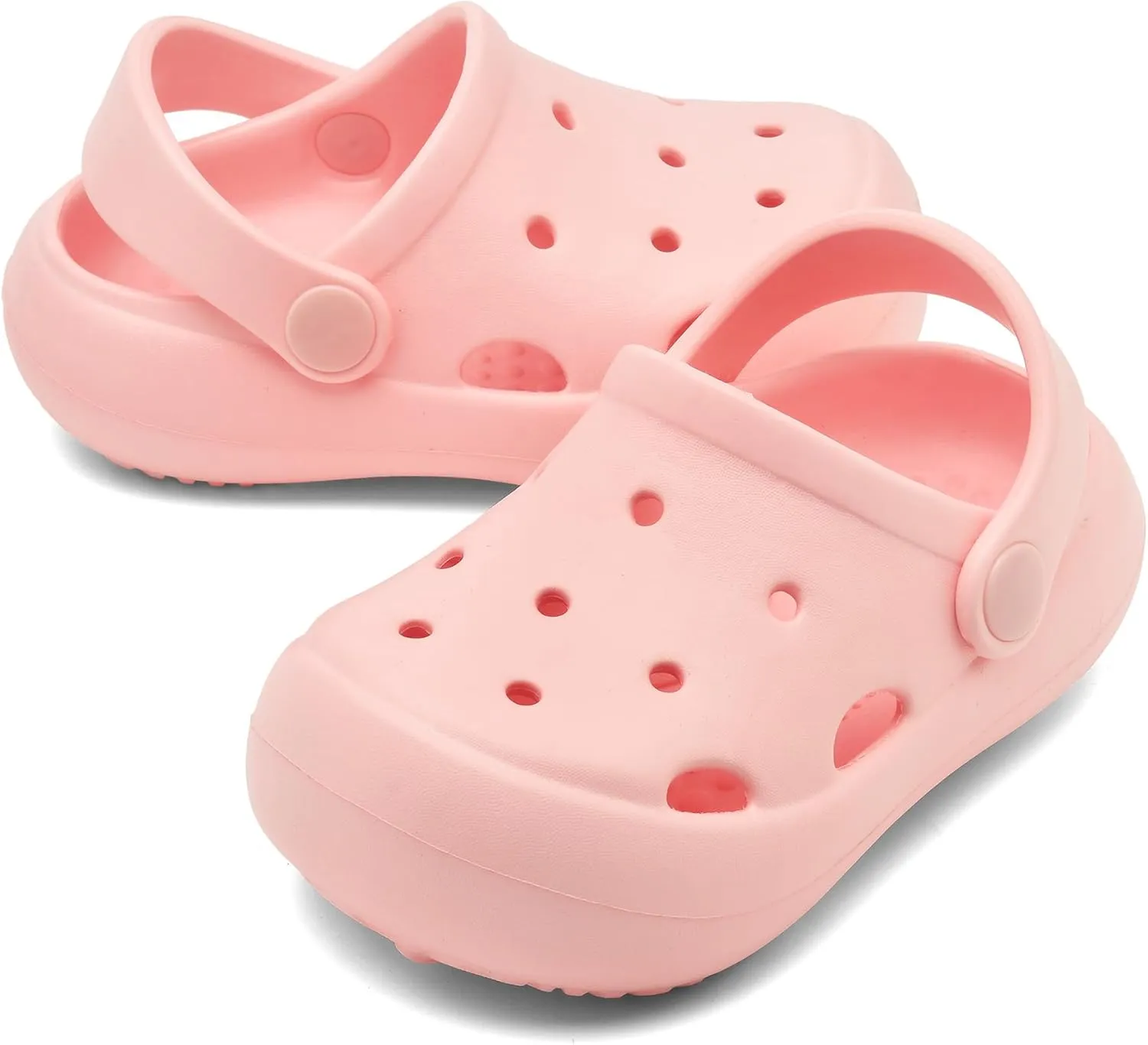Toddler Classic Clogs Skin-Friendly Comfy Lightweight 丨Boys Girls Slip On Water Shoes