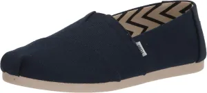 TOMS Womens Alpargata Graphic Slip On Flats Casual - Grey