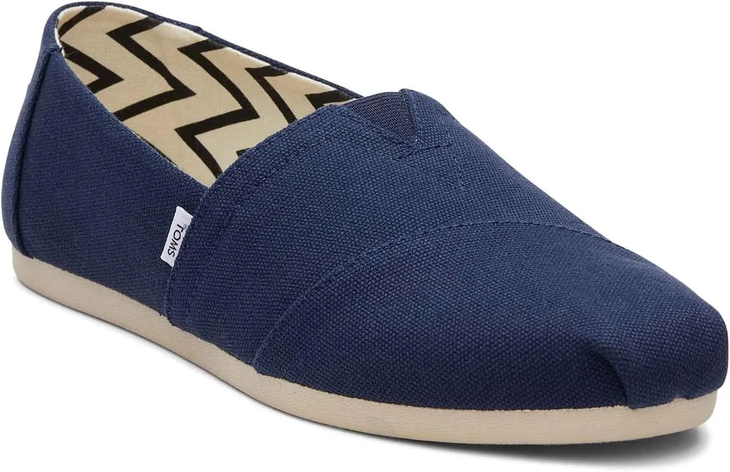 TOMS Womens Alpargata Graphic Slip On Flats Casual - Grey