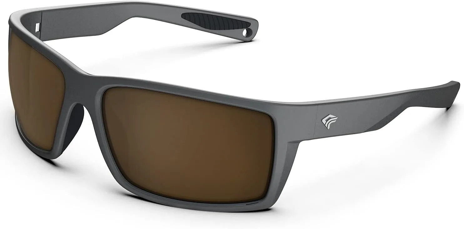 TOREGE Sports Polarized Sunglasses for Men Women Flexible Frame Cycling Running Driving Fishing Mountaineering TR24