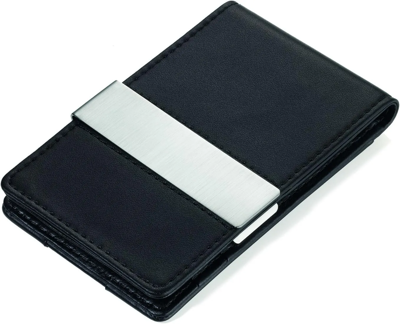 Troika Black Flat Wallet with RIFD Protection (CCC1539LE)