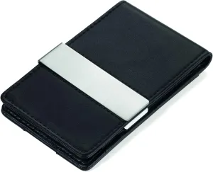 Troika Black Flat Wallet with RIFD Protection (CCC1539LE)