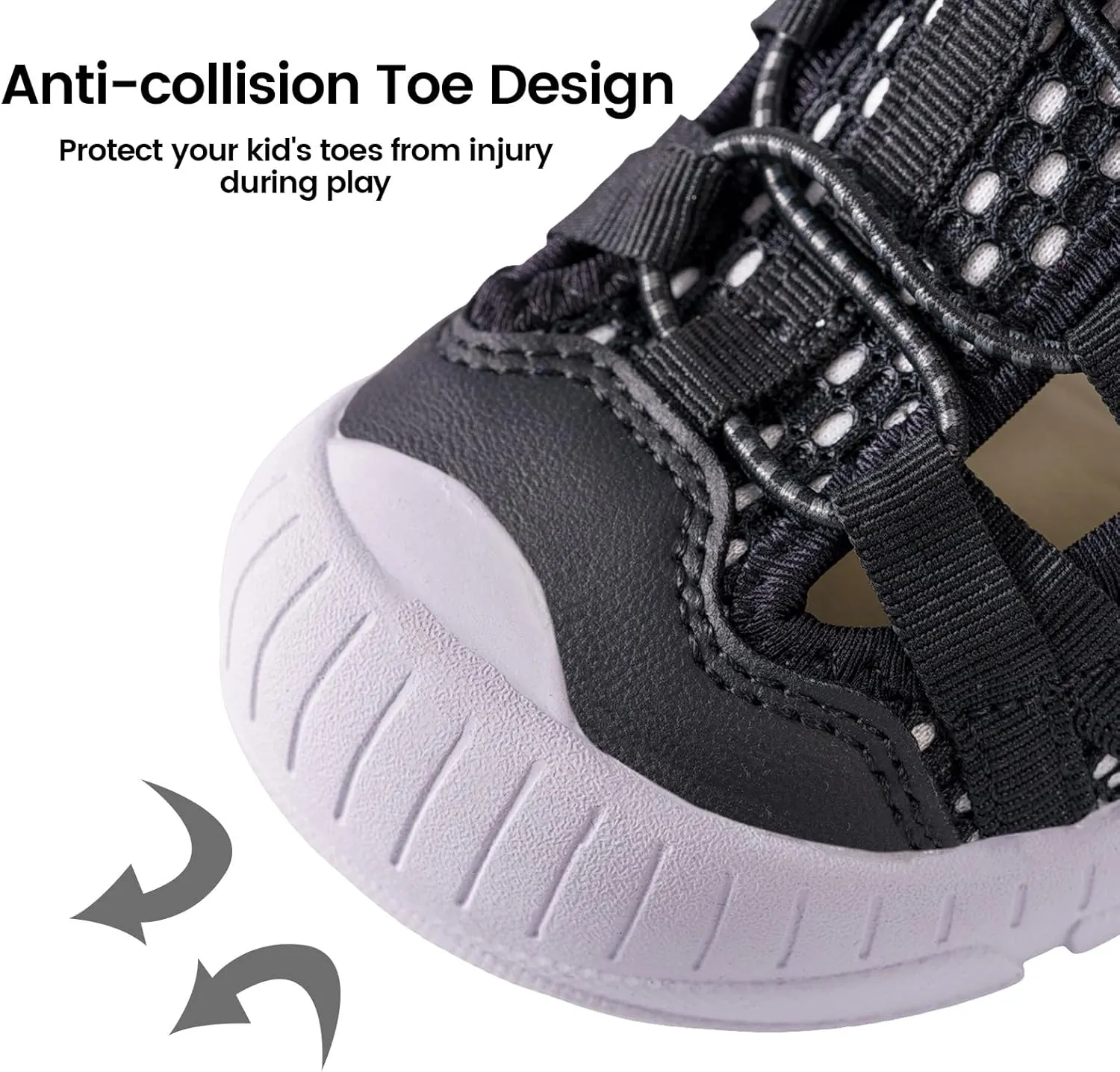 TZJS Boys Girls Water Shoes Kids Lightweight Beach Sport Sandals Breathable Quick Dry Swimming Sandals for Toddler