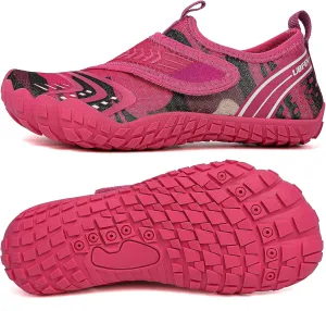 UBFEN Water Shoes for Kids Boys Girls Aqua Socks Barefoot Beach Sports Swim Pool Quick Dry Lightweight Toddler Little Big Kid