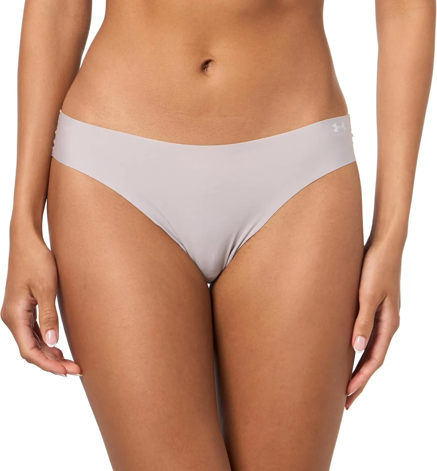Under Armour Women's 3-pack Pure Stretch No Show Thong Underwear, All-day Comfort & Ultra-soft Fit