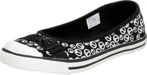 UNIONBAY Little Kid/Big Kid Mixed Peace Sneaker,Black,3.5 M US Big Kid