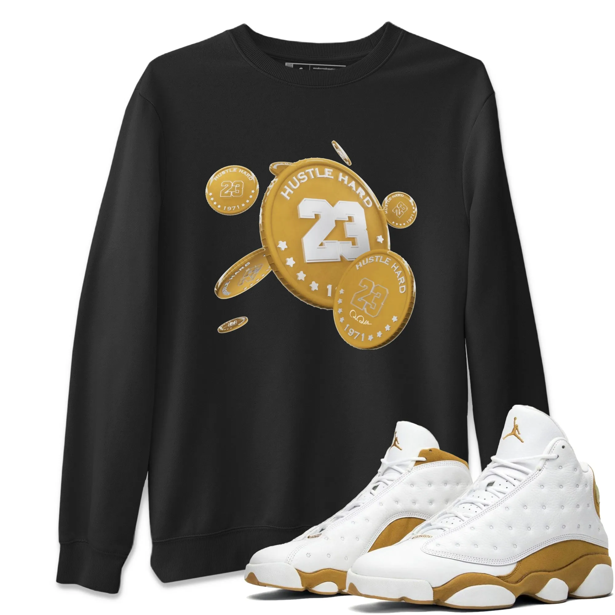 Unisex - Varied selection Air Jordan 13 Coin Drop Easy-to-use Wheat Tops