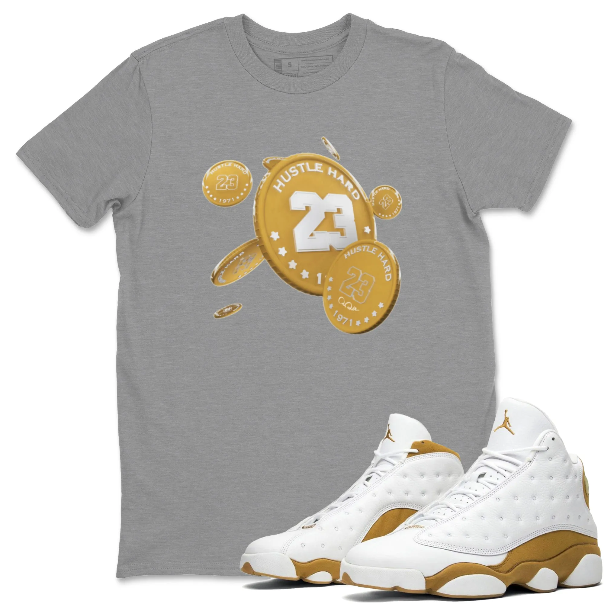 Unisex - Varied selection Air Jordan 13 Coin Drop Easy-to-use Wheat Tops