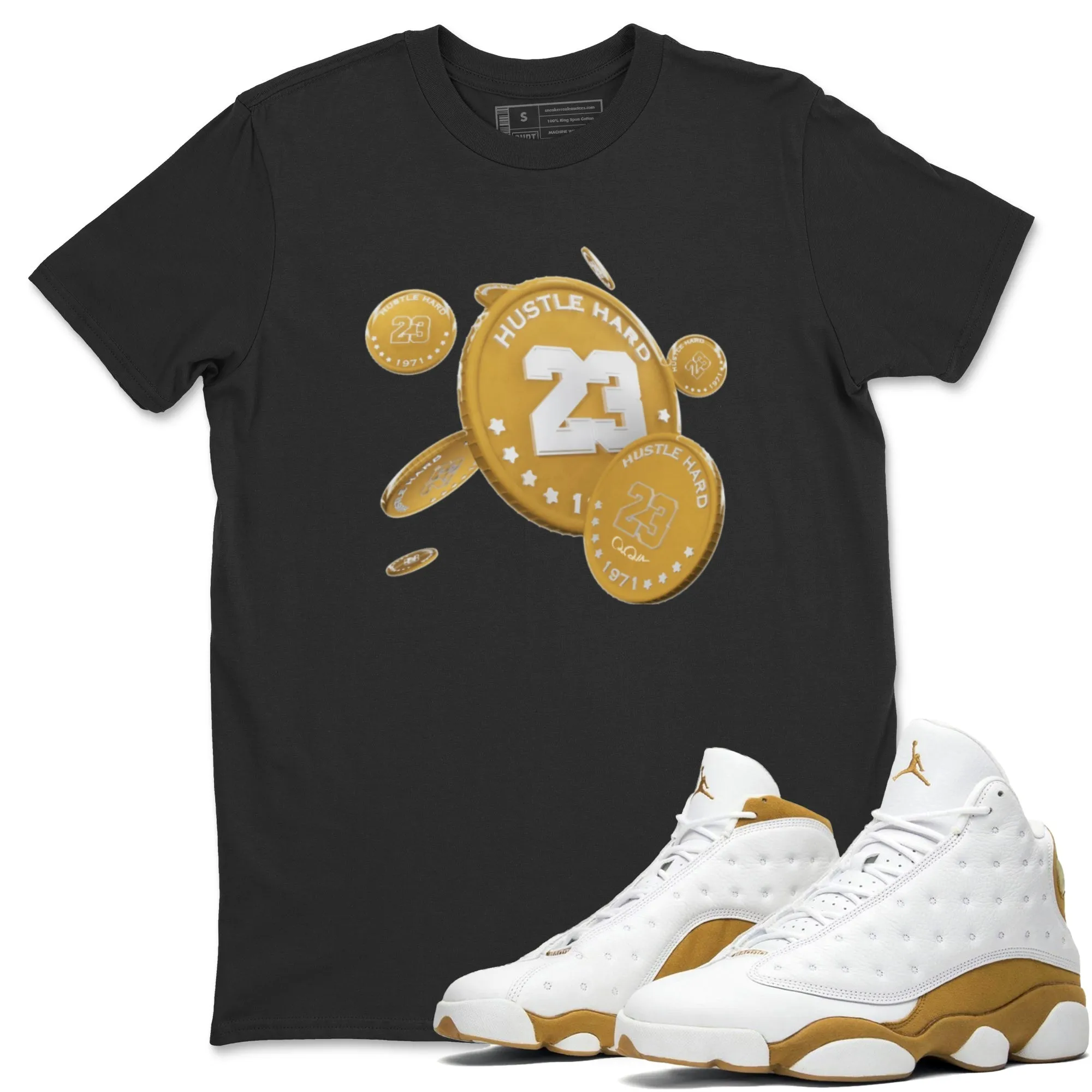 Unisex - Varied selection Air Jordan 13 Coin Drop Easy-to-use Wheat Tops