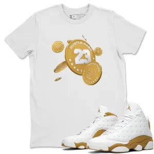 Unisex - Varied selection Air Jordan 13 Coin Drop Easy-to-use Wheat Tops
