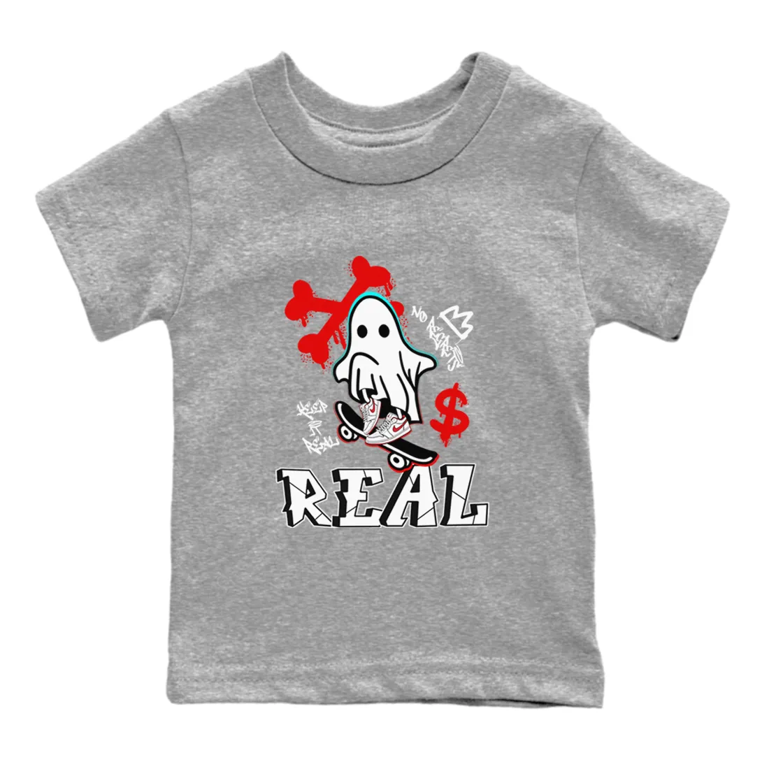 University SNRT Reduced-rate - Skater Sneaker Jordan 1 Easy-to-install Ghost Kids Red Tee Air