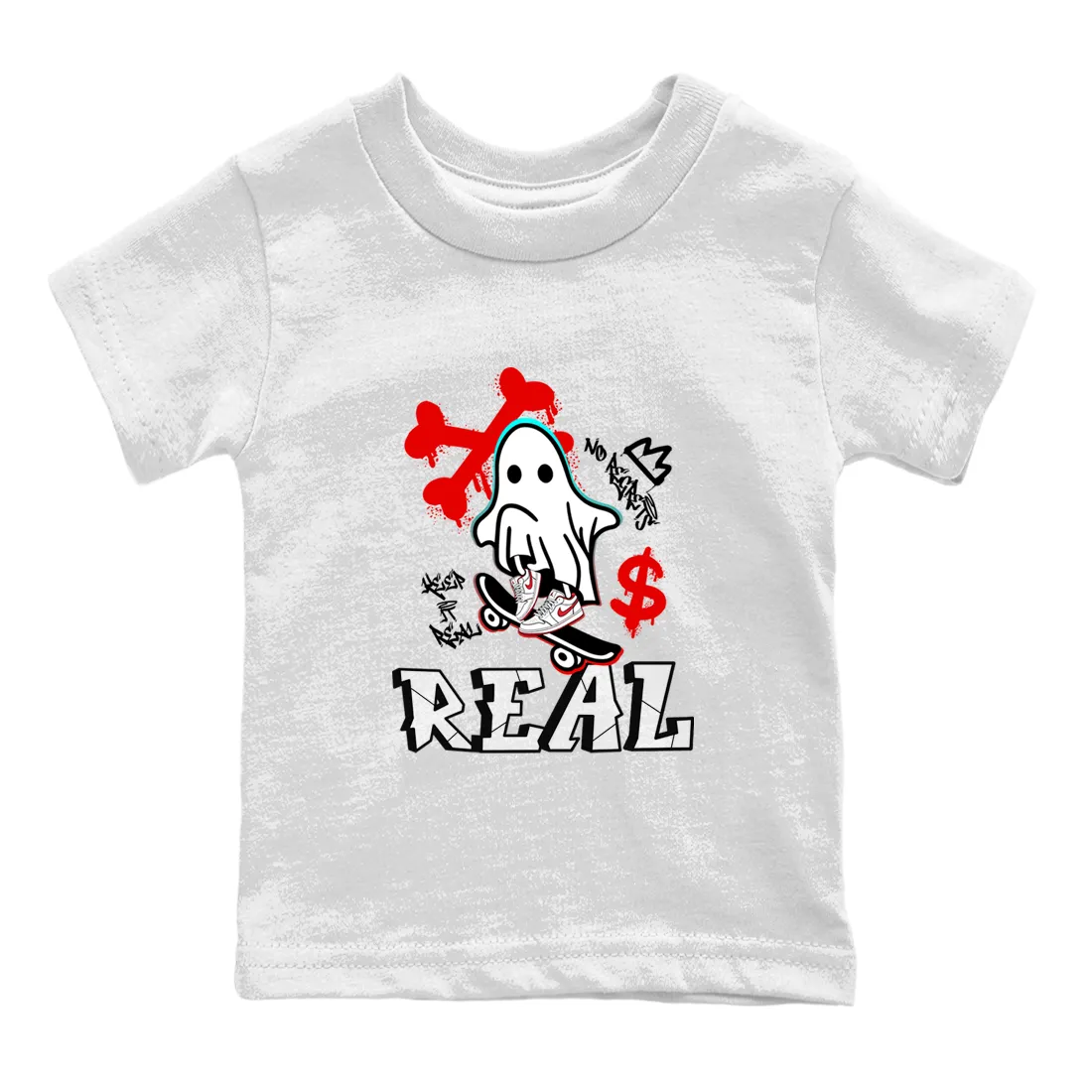 University SNRT Reduced-rate - Skater Sneaker Jordan 1 Easy-to-install Ghost Kids Red Tee Air