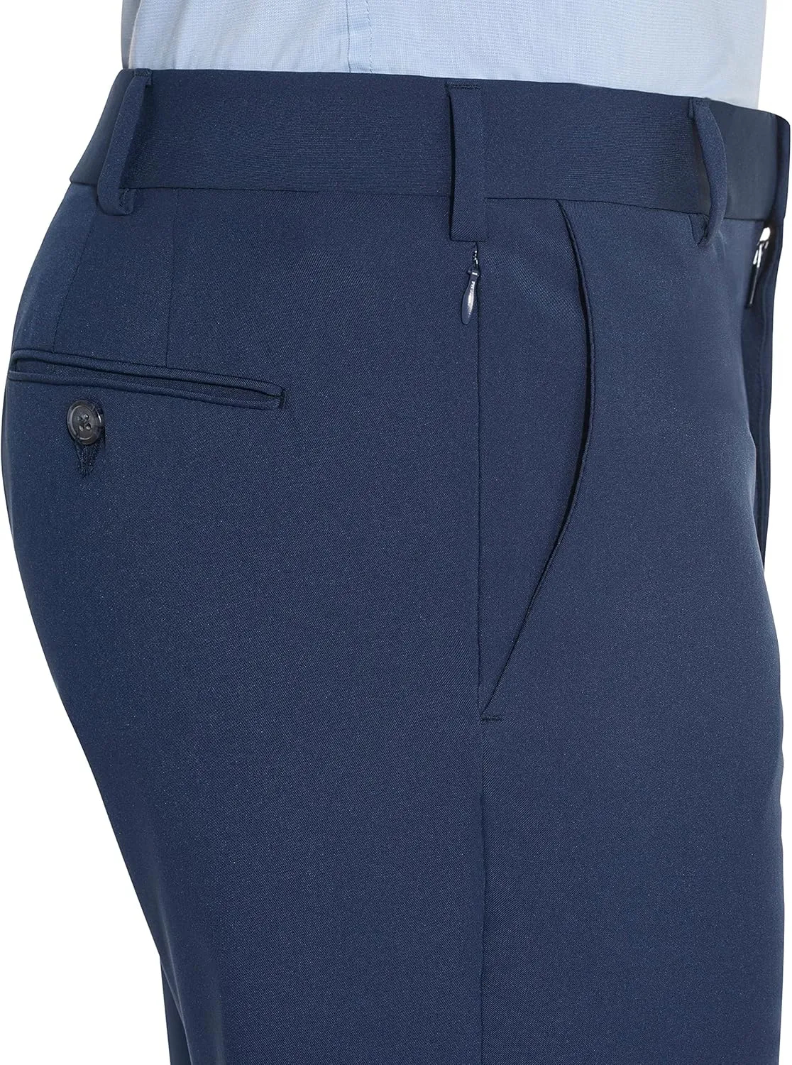 Van Heusen Men's Slim Fit Flex Flat Front Pant