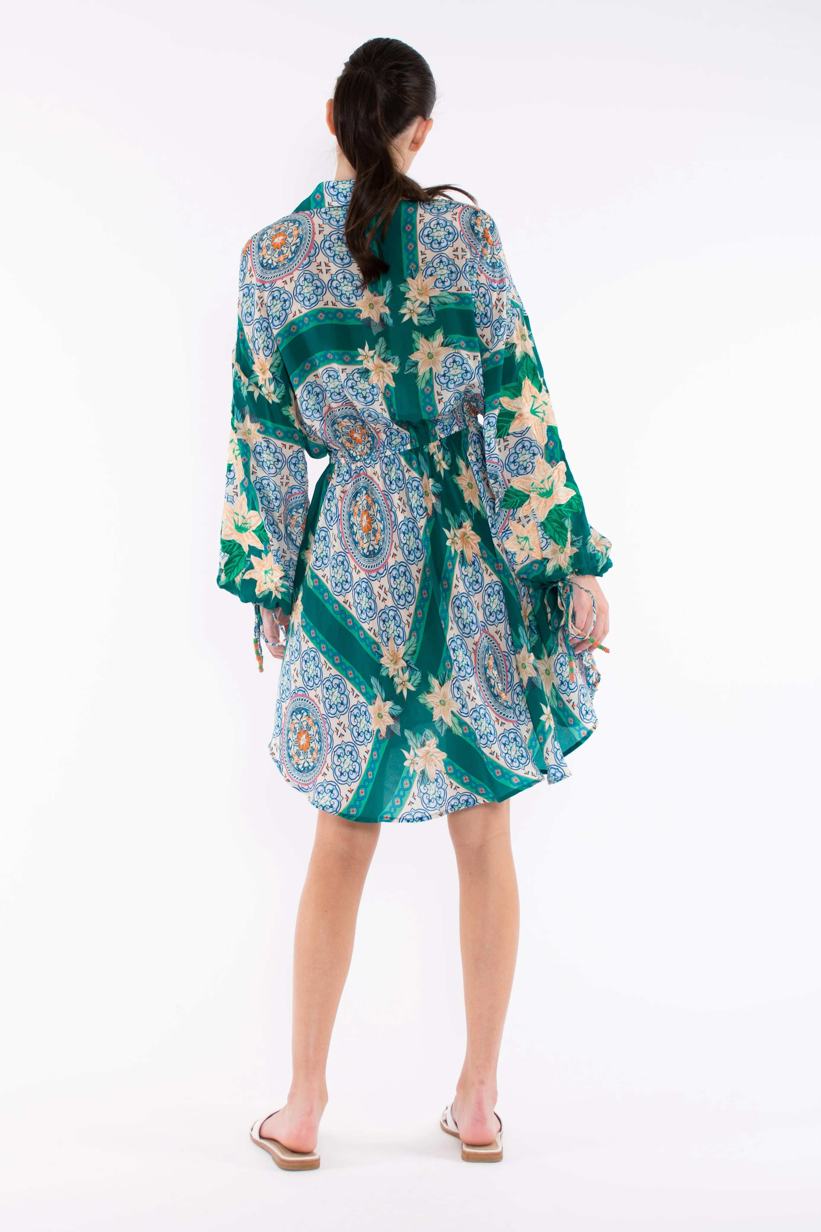 VEGA DRESS - AQUA GRECIA TILE