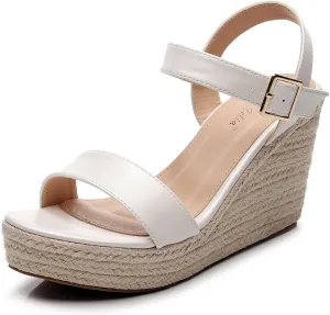 VenusCelia Women's Hyper Light Wedge Sandal
