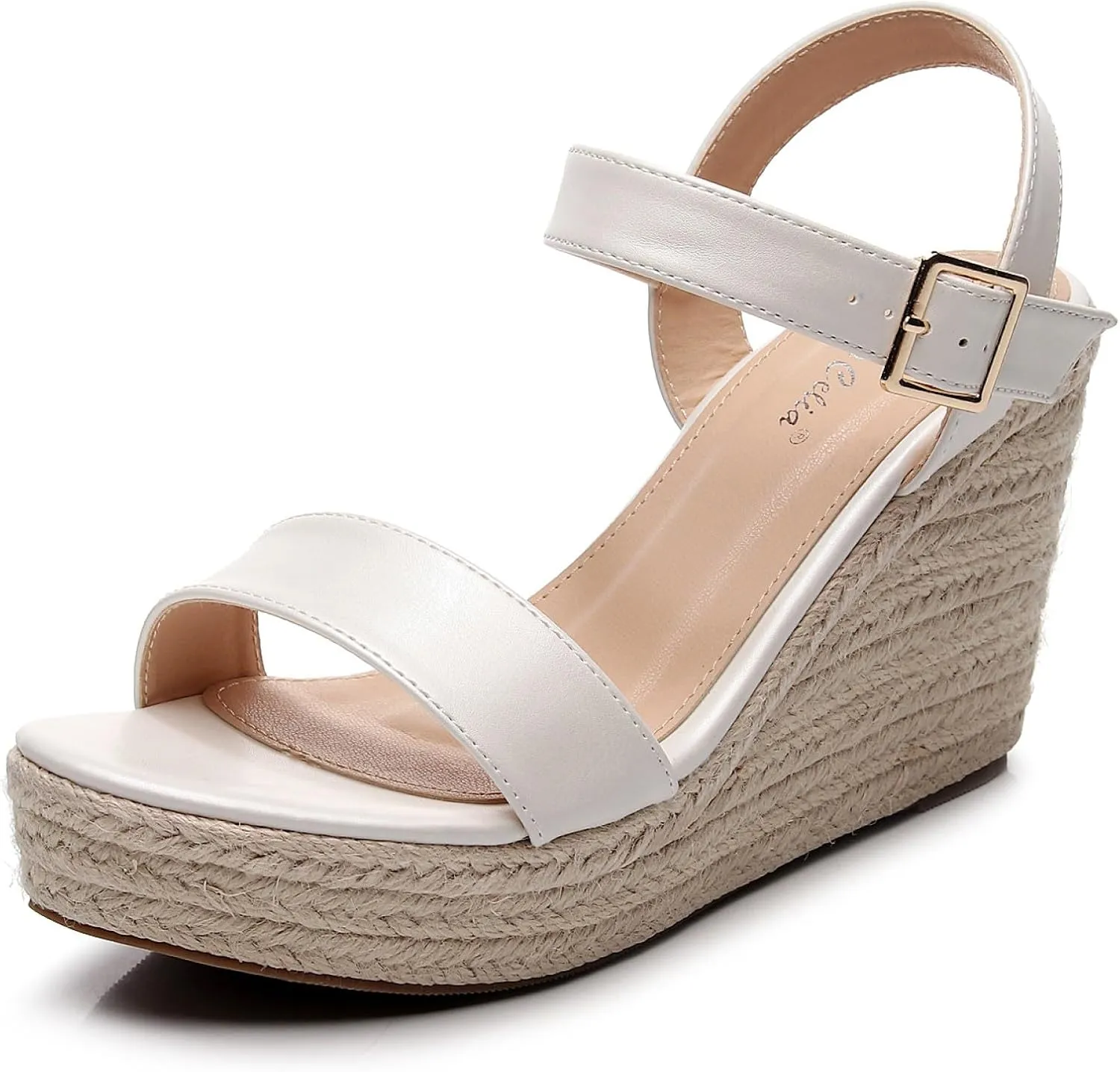 VenusCelia Women's Hyper Light Wedge Sandal