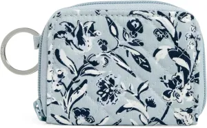 Vera Bradley Cotton Petite Zip-Around Wallet with RFID Protection