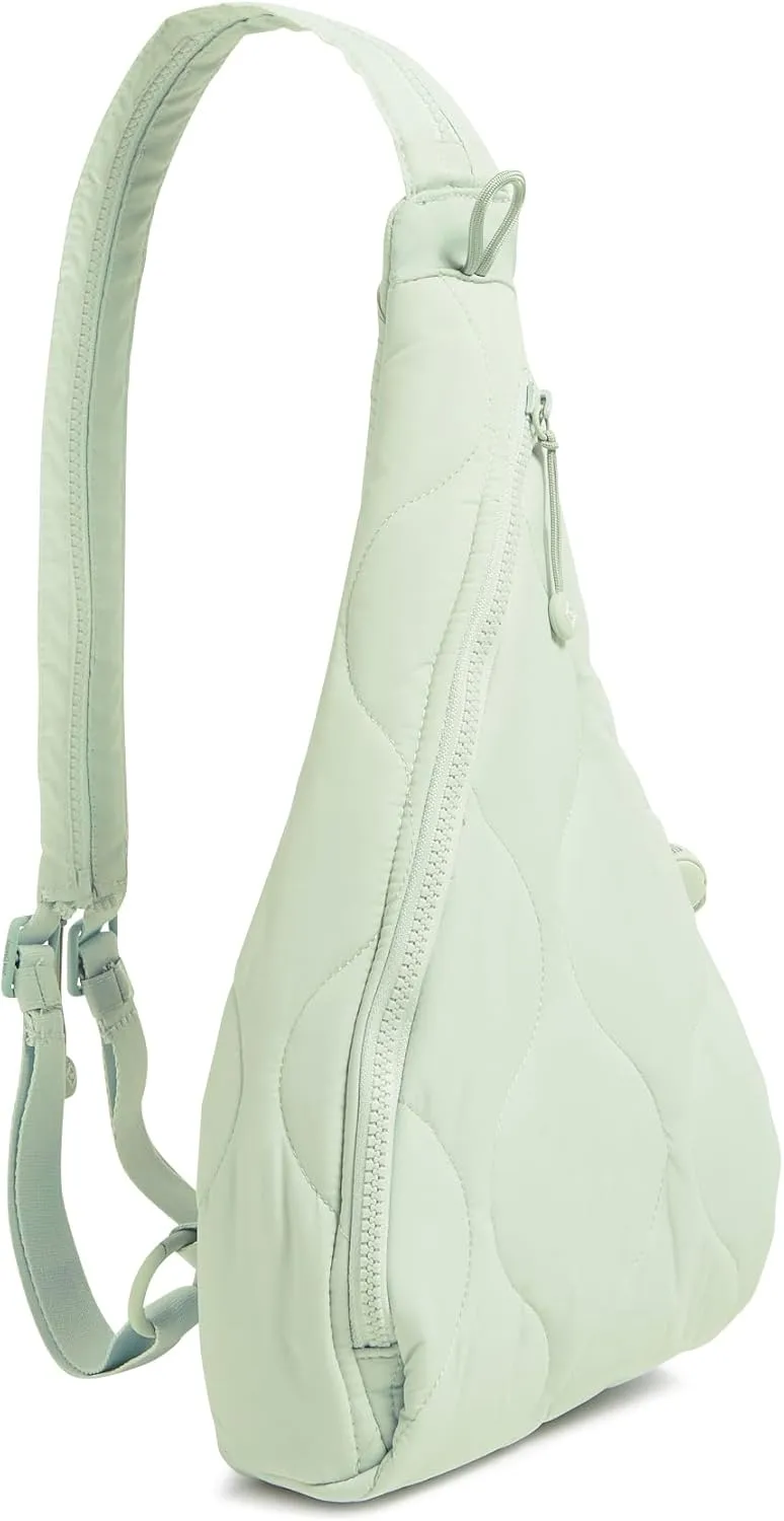 Vera Bradley Featherweight Sling Backpack, Calm Mint