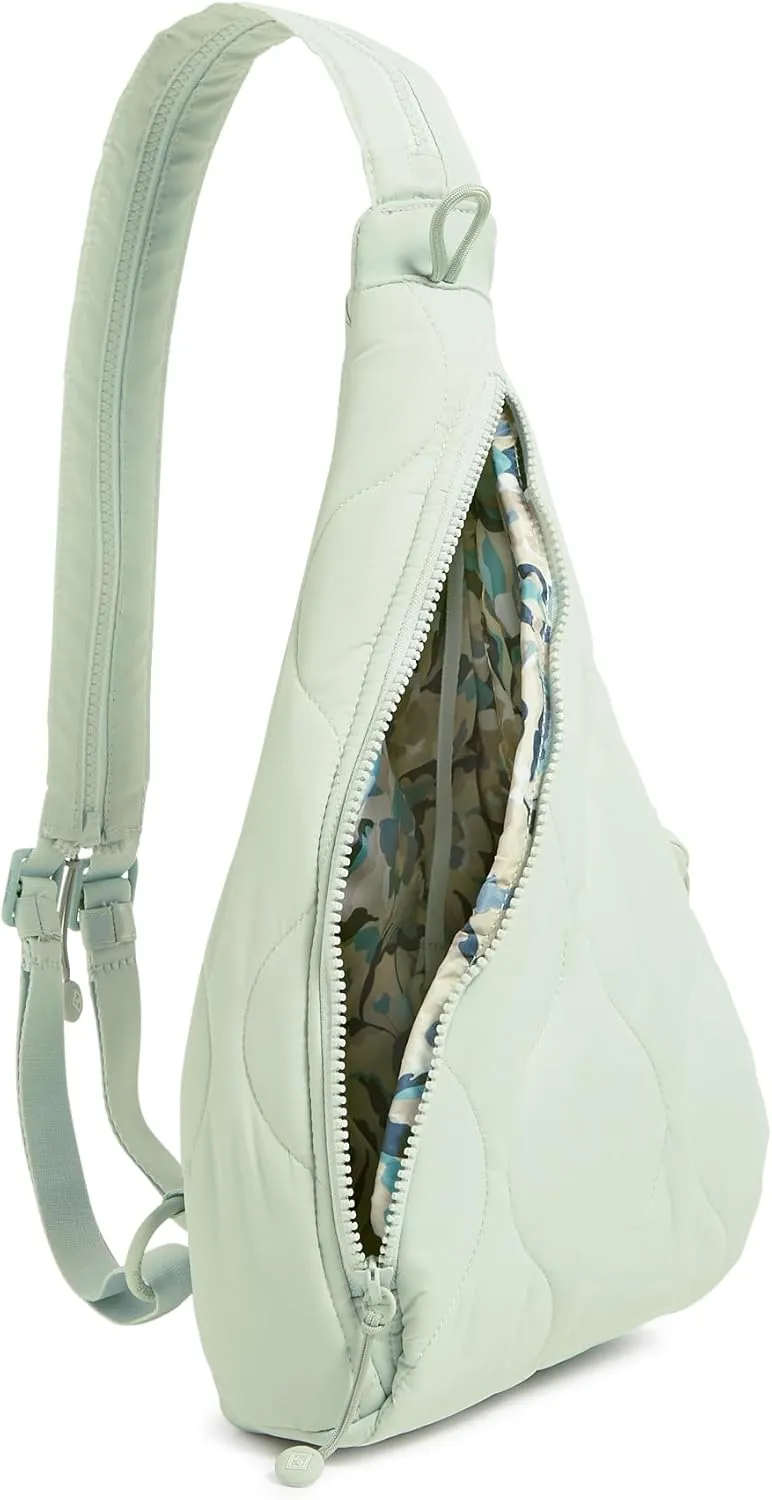 Vera Bradley Featherweight Sling Backpack, Calm Mint