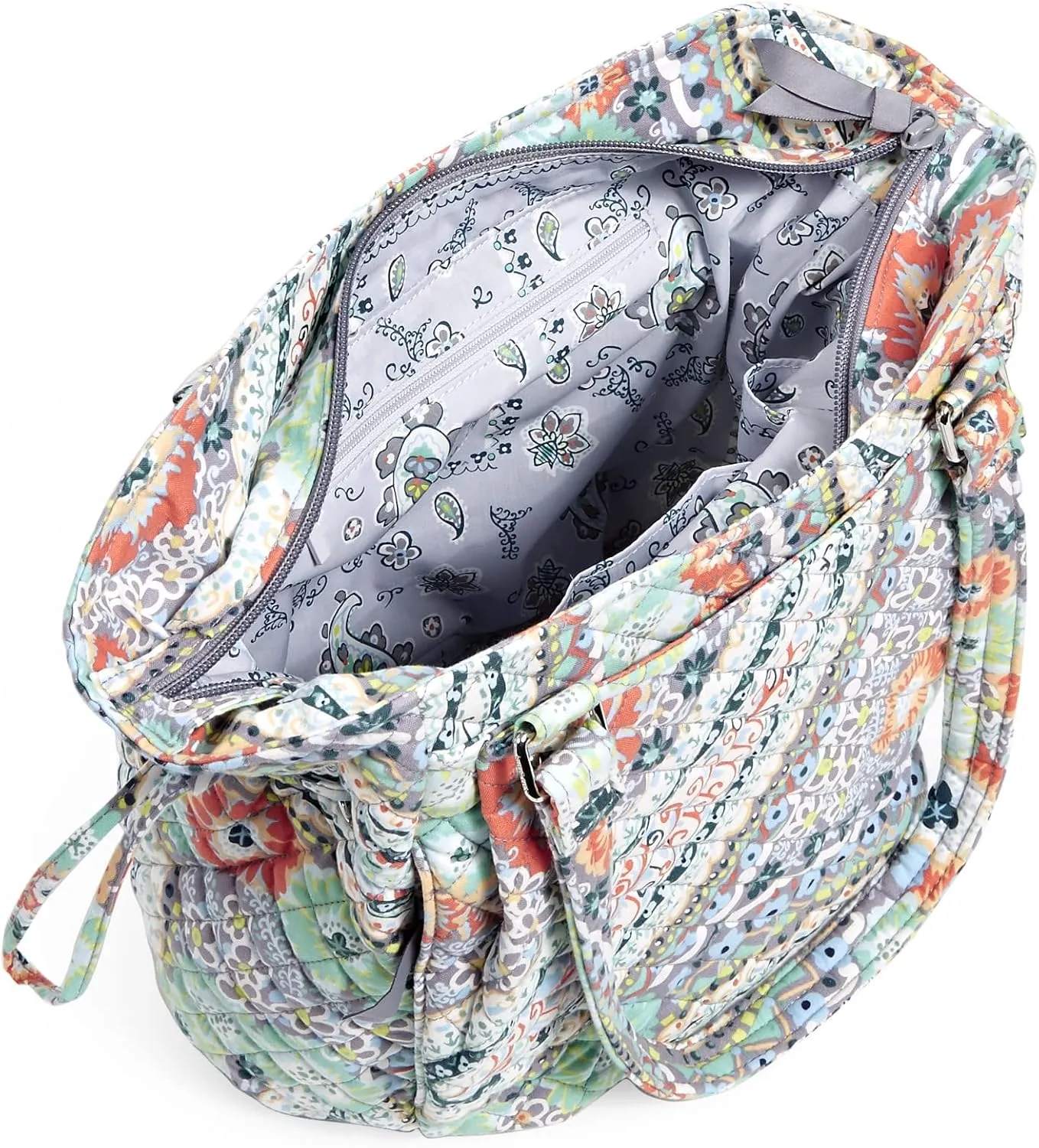 Vera Bradley Women's Cotton Glenna Satchel Purse