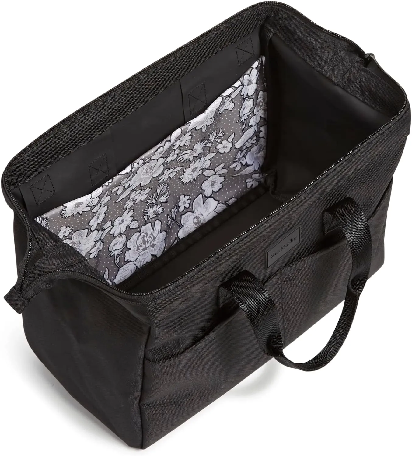 Vera Bradley Women's Recycled Lighten Up ReActive Bag Organizer, Black, One Size