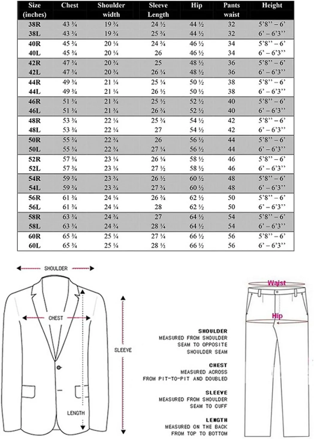 Vinci Men's 2 Button Single Breasted Shark Skin Slim Fit Suits S2RK-5