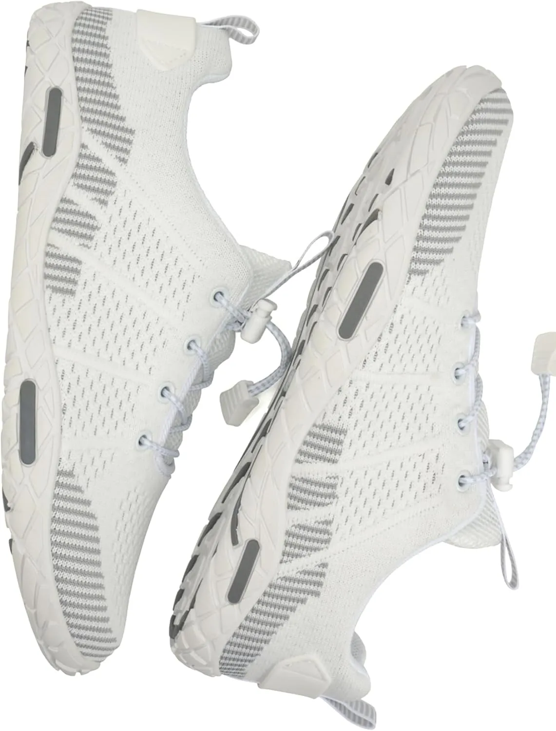 WateLves Barefoot Water Shoes Women Men Beach Swim Shoes Athletic Quick-Dry Aqua Socks Breathable Mesh Sneakers Walking Shoes
