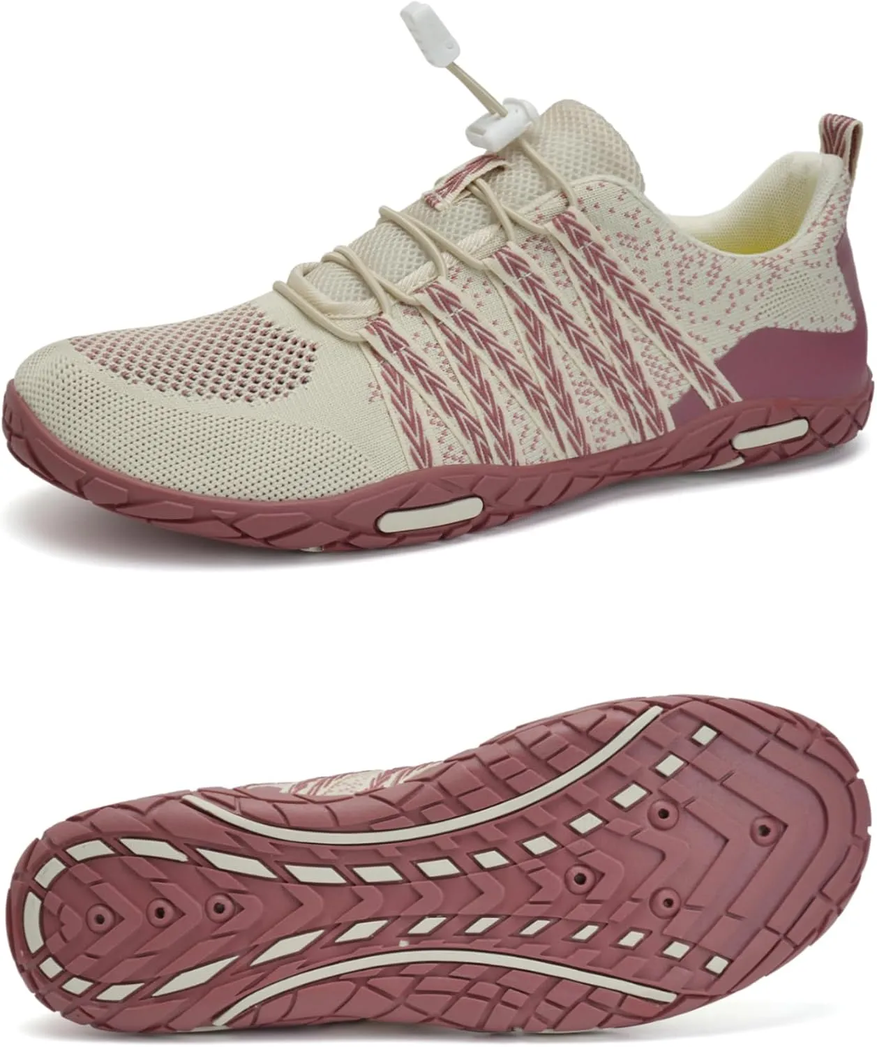 WateLves Barefoot Water Shoes Women Men Beach Swim Shoes Athletic Quick-Dry Aqua Socks Breathable Mesh Sneakers Walking Shoes