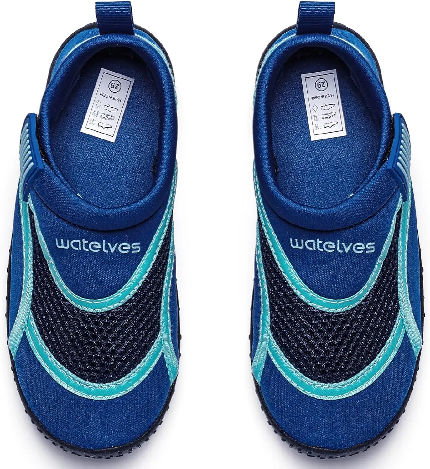 WateLves Kids Water Shoes Toddler Quick Dry Barefoot Shoes Girls Boys Aqua Athletic Sneakers for Beach Hiking Swim Kayak Sport Accessories, Camping Essentials