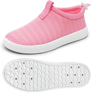 WateLves Toddler Water Shoes Kids Boys and Girls Quick Dry Water Sneakers Slip On Aqua Swim Shoes for Beach Daily Walking