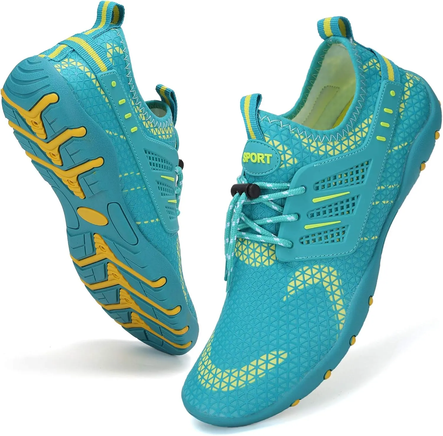 WateLves Water Shoes Mens Womens Beach Swim Shoes Quick-Dry Aqua Socks Pool Shoes for Surf Yoga Water Aerobics