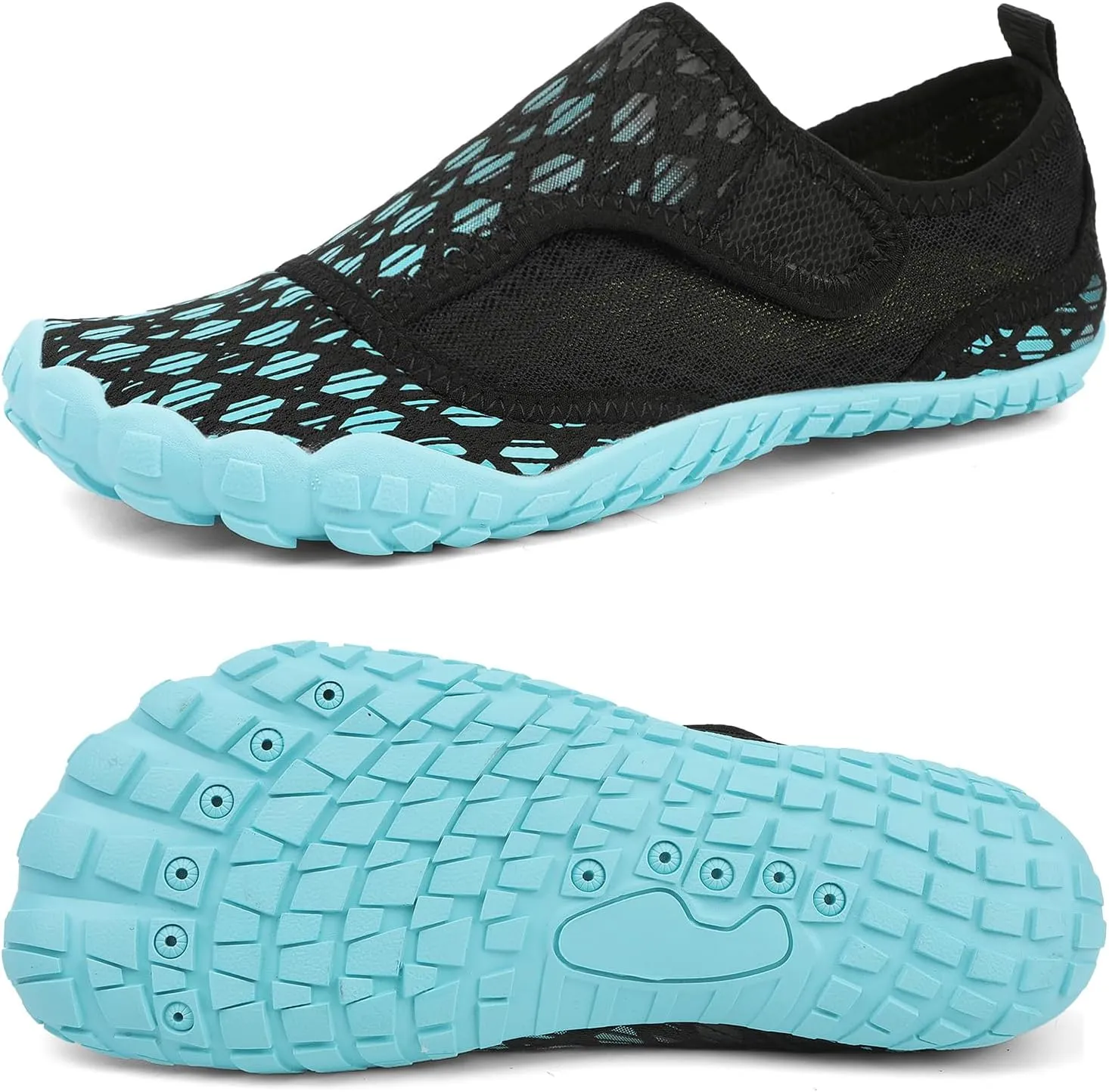 Water Shoes Mens Womens Quick-Dry Barefoot Swim Beach Pool Shoes Aqua Yoga Socks for Hiking Walking Diving Surf Outdoor Water Sports