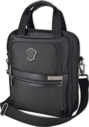 WELKINLAND 3In1 Crossbody Shoulder Bag for Men - Flat Messenger, Satchel Bags with Side Strap and Tablet Compartment