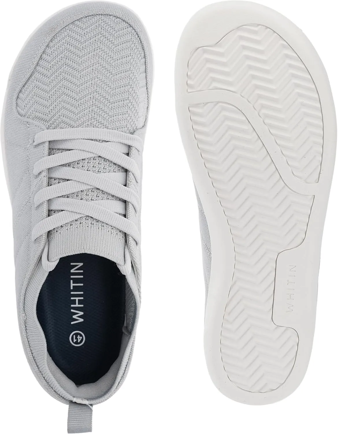 WHITIN Men's Slip-on Minimalist Barefoot Shoes | Zero Drop Sole | Wide Toe Box