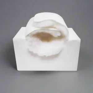Wipeable Heel Elevation Cushion with Flat Base