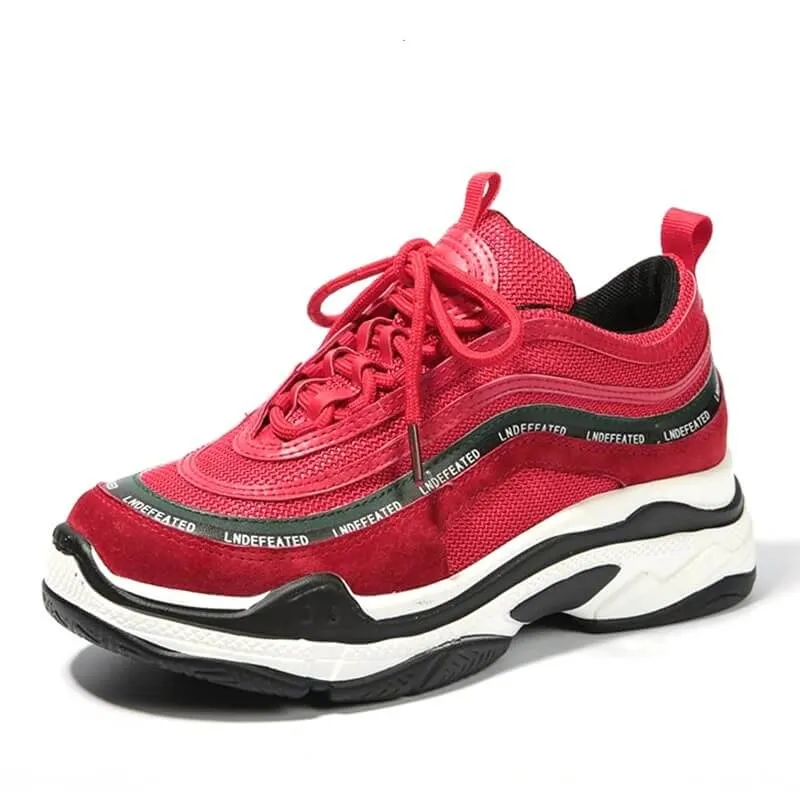 women nevada vintage sneaker – trendy platform leisure shoe, breathable & stylish | nevada™