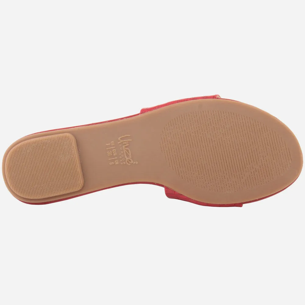 Women "LILY" Matt Slip On Slippers