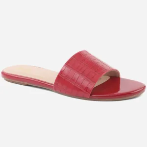 Women "LILY" Matt Slip On Slippers