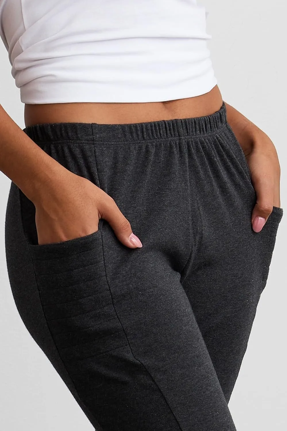 Women's 100% Organic Pima Cotton Capri Leggings