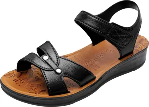 Women's Adjustable Strap Sport Sandals Mother's Day Gift Casual Open Toe Sandal Soft Comfort Walking Shoes Flat Sole